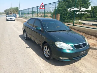  1 Toyota corola 2005 model for sall in very good condition