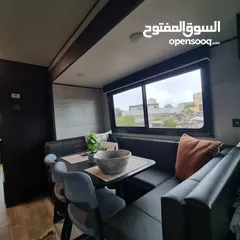  9 كرفان جديد غير مستخدم للايجار بمرفقاته بالجبل الاخضر(new caravan  for rent in Al Jabel Al Akhder