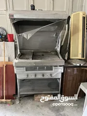  2 عده مطعم شاورما مستعمله بوضع ممتاز و سعر حرق