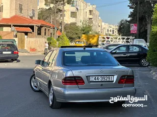  3 مرسيدس بنز E 200 بحاله الوكاله موديل 2001 افنجارد اصلي