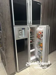  2 ثلاجة هيتاشي ياباني (minus-zero cooling system) أربع أبواب للبيع بحالة ممتازة