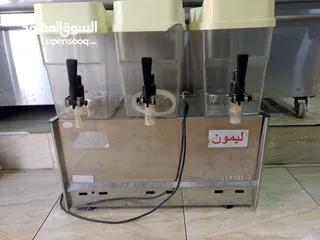  8 مكينت عصير بارد مش سلاش للبيع