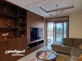  1 شقه للبيع مع حديقه في المصيون خلف البنك العربي