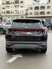  14 هونداي توسان ترخيص 2022 محرك 1600 هايبرد plug in/يقطع على الشحنه 65 كيلو متر  جير أوتوماتيك