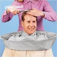 3 مريول  حلاقة اللحيه و الشعر بدون سقوط على المغسله والارض حلاقه ذقن و لحيه و راس بنظافه و وقايه تامه