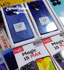  6 مكفول سنه Magic 15 Max رام 12 جيجا 128 متوفر توصيل والوان مكفول شاشة 60 يوم تبديل