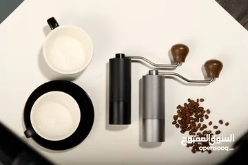  6 طحانة قهوة يدوية Manual coffee grinder