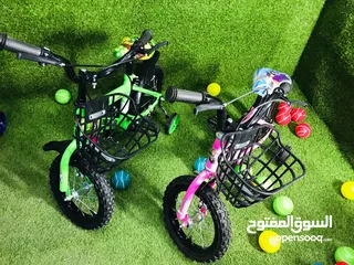  30 دراجات هوائية للاطفال مقاس 12 insh باسعار مميزة عجلات نفخ او عجلات إسفنجية
