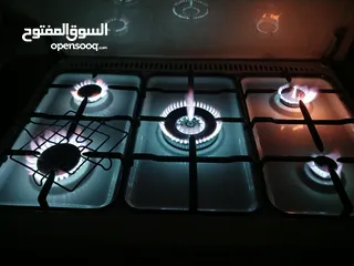  4 غاز مع فرن