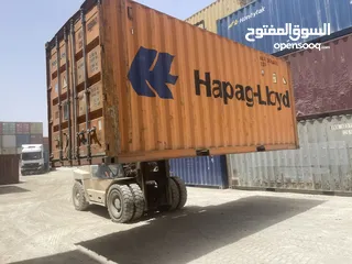  15 حاويات(‏container)20 +40 قدم للبيع مجمرك  وغير مجمرك و عالي وستاندر وحاويات مبردة ******************