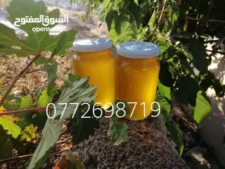  26 عسل طبيعي بلدي اصلي مضمون ومكفول 100٪؜ من مناحلنا