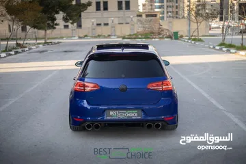  2 GOLF R 420 HP فل تعديل  فل اضافات  رخصة و تامين لشهر سته  دفع رباعي  امكانية البدل وارد  فحص نظيف