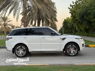  7 RANGE ROVER - SPORT  Supercharge 2014 - V8 - VERY GOOD CONDITION GCC