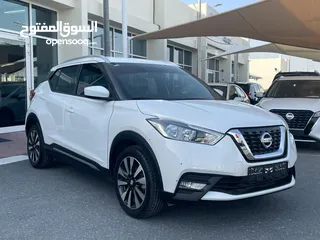  1 2020/NISSAN KICKS SV 1.6L/WHITE/GCC/1 YEAR WARRANTY