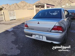  4 ميتسوبيشي لانسر 2002 اتوماتيك