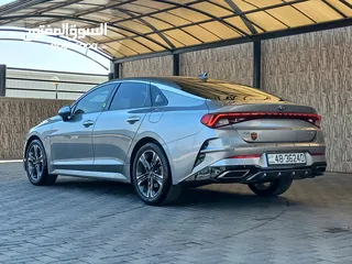  12 كيا KIA K5 أوبتيما 2021 وارد كوري حرة جمرك جديد فل عدا الفتحة فحص كامل الشكل الجديد