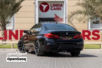  8 BMW M5 Competition M-Sport 2020 GCC under Agency Warranty and Service Contract