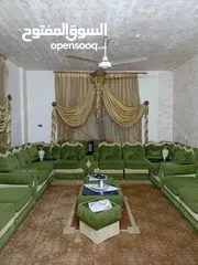  1 اثاث بيت مكون من جلسه عربيه غرفه نوم وطقم مورس