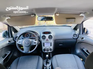  9 اوبل كورسا 2014  اصل اوتماتك بنزين ماتور 1400 بوضعية فوق الممتازة الله يبارك لصاحب النصيب..