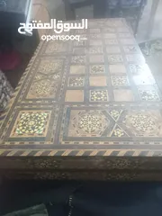  3 طاولة زهر تحفة للبيع مع شطرنج بنفس ا المستعجل