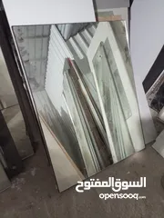  12 مرايا مستعمله مقاسات كبيره