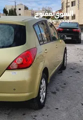  6 نيسان تيدا NISSAN TIIDA موديل 2008 متور 1800cc راكب جديد  جير عادي
