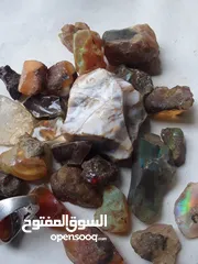 1 حجر اوبال اثيوبي خام