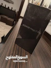 1 موبايل Honor magic 7 pro بجلاتين الشركة كفالة الوكيل الرسمي