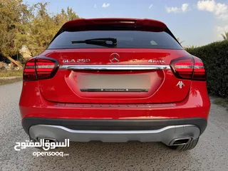  14 GLA 250 4MATIC  2018 .. للبيع او للبدل