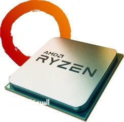  6 CPU Ryzen R5 2600 معالج AMD