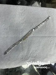  10 اسوارة فضة رجالي عيار 925 إيطالي حجم كبير وزن 11.84 جرام