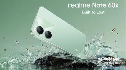  3 Realme Note 60x 128GB 12Ram الاصدار الاحدث جديد كفالة الوكيل ريلمي اكس 6  x realme 6 0 note 60