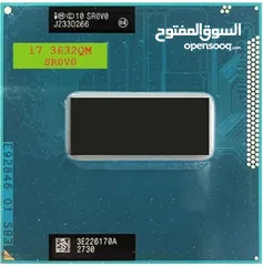  1 مطلوب CPU (المعالج المركزي) Intel Core i7-3632QM