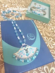  1 طقم اكسسوار فاخر من سوارفسكي العالمية