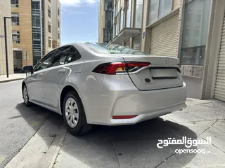 16 تويوتا كورولا 2021 7 جيد ولا ملاحظه فل كامل عدا الفتحه بحاله الوكاله زيرو جمرك جديد بسعر مميز