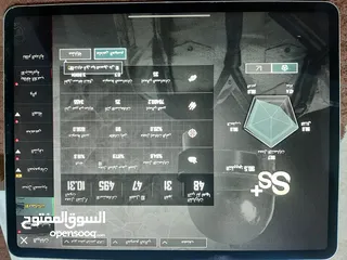  8 ايباد برو  شاشة 12.9 بسعر حرق توب نضافة 120 فريم ببجي