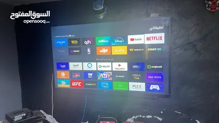  2 شاشه 65 بحاله الوكاله