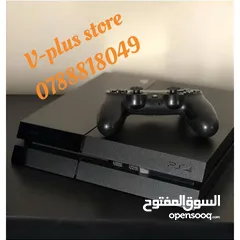  14 Ps4 fat بلاي ستيشن فور فات  بلايستيشن 4 فات مكفول لمدة سنة