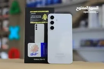  2 ساسمونج S24 FE جديد كفالة لمدة عام  (256GB/512GB)