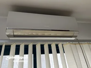  2 3 مكيفات تاديران شبه جديد طن وربع الأوفر للطاقة A استعمال بسيط بسعر مميز بسبب السفر فقط.