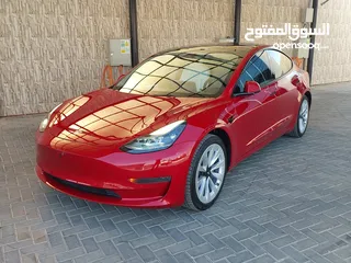  1 تيسلا model 3 2022 نخب اول فحص كامل جمرك جديد