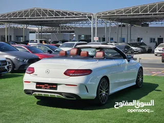  5 Mercedes C200 2018 GCC - Convertible