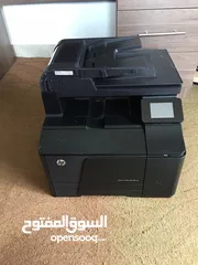  1 طابعة ليزر ملونة Hp Laserjet Pro 200 Color MFP m276n للبيع