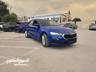  3 سكودا اوكتافيا ترخيص 2021 محرك 1500 بنزين جير أوتوماتيك  150 حصان