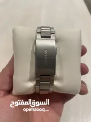  6 TAGHeuer Watch Aquaracer Stainless Steel Navy Silver  بحال الوكالة مع كامل المرفقات