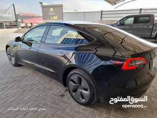 7 تيسلا موديل 3 بلاك اديشن اصلي 2023  بسعر مغري باسم المستورد