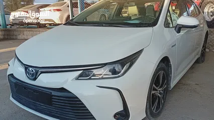  12 تويوتا كورولا موديل 2020 الفحص مرفق مع الصور وارد الخليج سعر حره (7200)آلاف دينار أردني