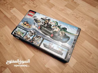  3 LEGO Jurassic World Baryonyx Dinosaur Boat Escape 76942 Building Kit