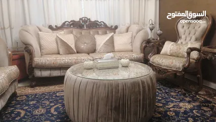  8 كنب مستعمل للبيع بحال الوكاله