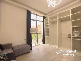  18 Brand New Furnished two bedroom apartment in Abdoun with Balcony شقة مفروشة غرفتين في عبدون جديدة